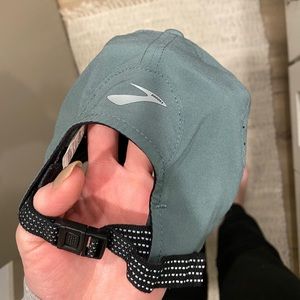 Blue Gray Brooks Running Hat